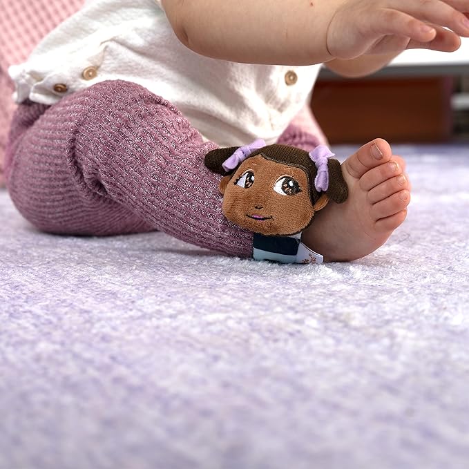 Little Muffincakes Zhara Wrist Rattle, Wearable Baby Toy for Wrist or Ankle, Age Newborn+