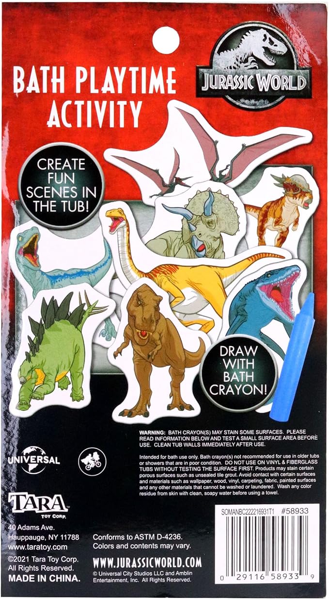 Jurassic World Bath Playtime