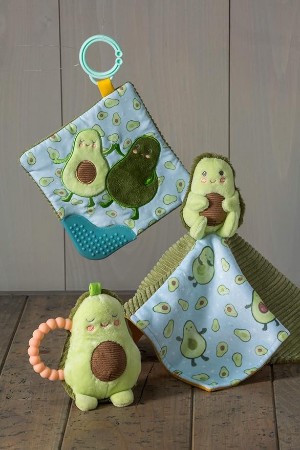 Mary Meyer, Toy Teether Crinkle Yummy Avocado