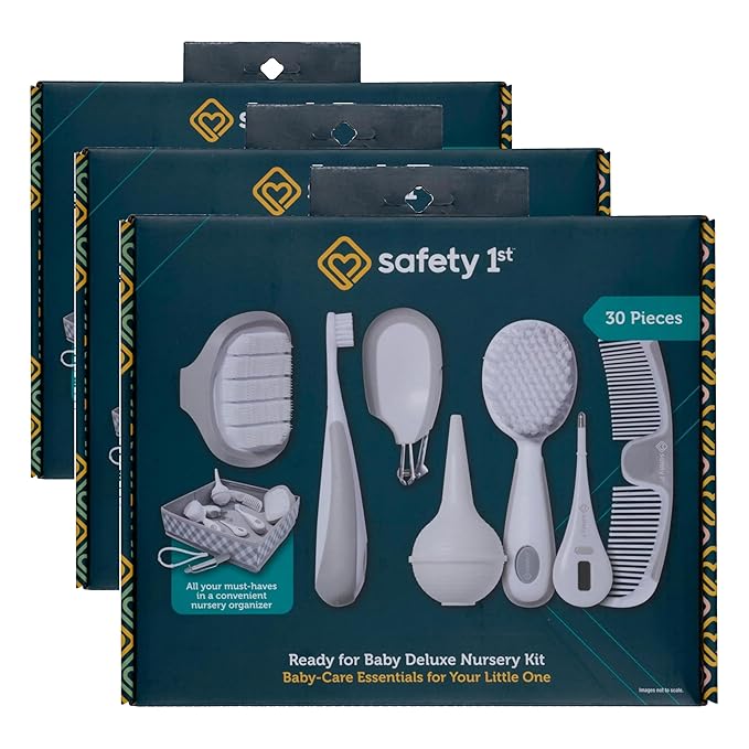 Safety 1st Ready for Baby Deluxe Nursery Kit (Pack of 3)