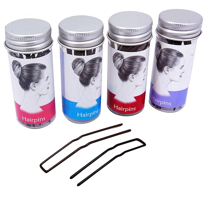 Hairpins for Bun ROCST Bobby Pins Clips for Ballet Woman girl Hairdressing salon 12pcs