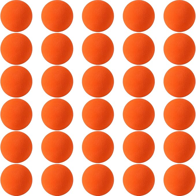 Mini Soft Foam Balls Assorted Play Balls Lightweight for Crafts, Birthday Party Favors and Gifts