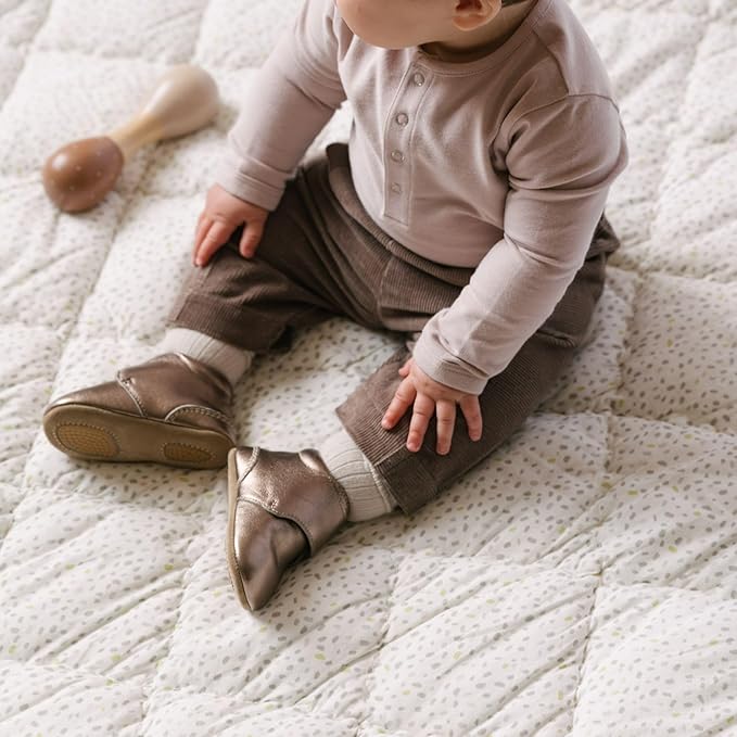 Pehr Baby Play Mat, Magical Forest | Ultra-Soft Quilted 100% Cotton Exterior with Plush Polyester Fiberfill | 40” Diameter
