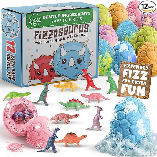 Bath Bombs for Kids with Surprise Toys Inside (Refill Pack - Bath Bombs Only)
