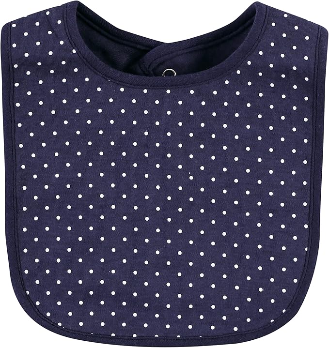 Hudson Baby Unisex Baby Cotton Bib and Headband Set