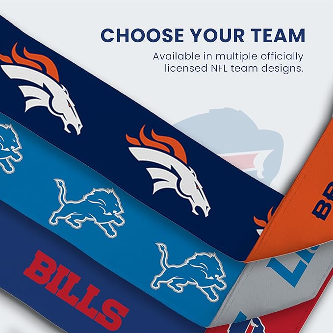 Baby Fanatic Officially Licensed Unisex Pacifier Clip 2-Pack - NFL Buffalo Bills - Officially Licensed Baby Apparel
