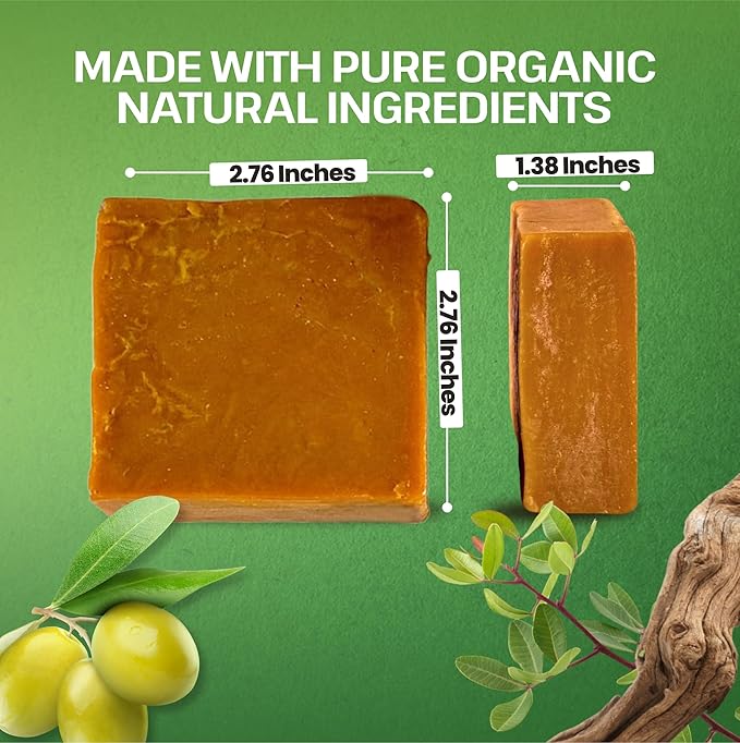 Dr.Ancient Wild Pistacia Bittim Soap Bar Organic Natural Vegan Traditional Handmade Antique - No Chemicals, Pure Natural Soaps!