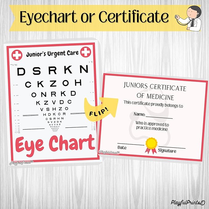 PlayfulPrints Doctor Kit For Kids, Kids Doctor Playset, Doctor Toys, Play Doctor Set For Kids, Toy Doctor Kit, Kids Dr Kit, Doctor Toy, Dr Toys, Kids Dr Set, Medical Kit For Kids and Toddlers