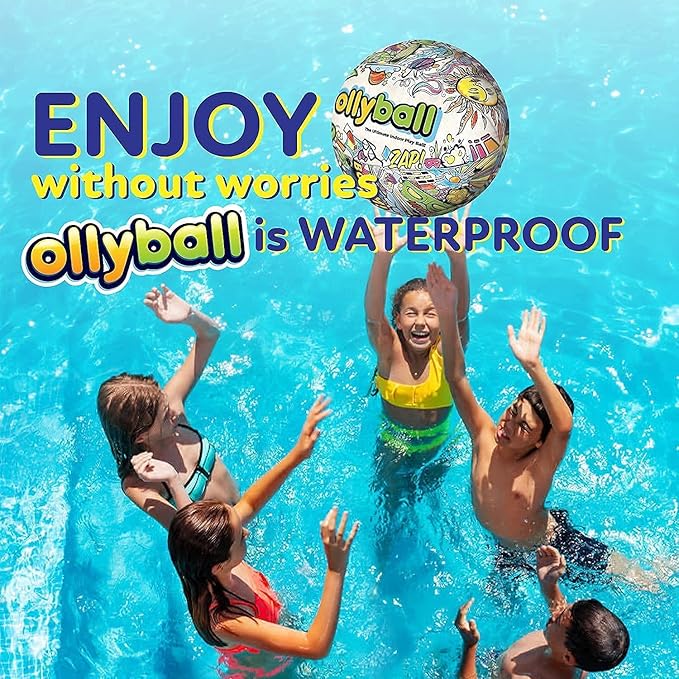 Ollyball The Ultimate Indoor Soccer Ball 2-Pack - Patented KrunchCOR Silent Soccer Ball for Kids & Adults - Lightweight, Soft & Safe for House Play