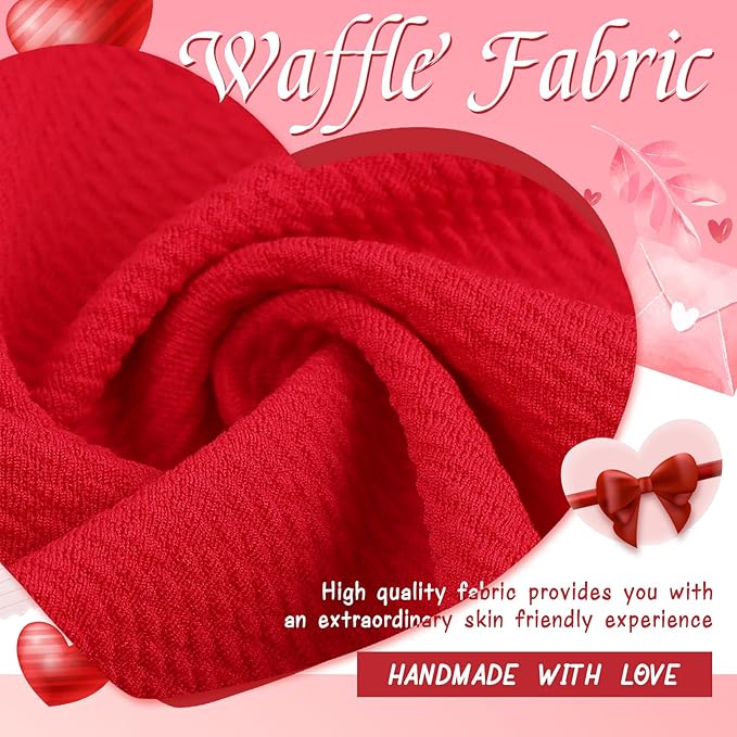 YanJie Baby Girl Headbands - Red Bow, Pink Toddler Headband, Nylon Hair Bows & Accessories for Newborn Girls & Infants 0-6 Months