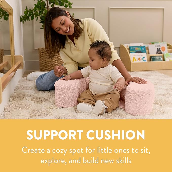 Sit 'n' Support Ring-Shaped Floor Cushion, Baby Essentials, Pink