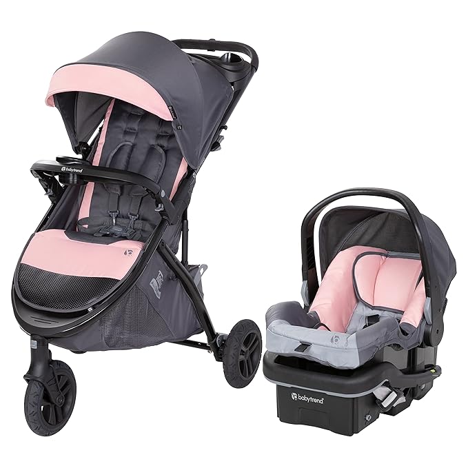 Baby Trend Tango 3 All-Terrain Stroller Travel System with EZ-Lift 35 Plus Infant Car Seat and Lil' Snooze Deluxe II Nursery Center