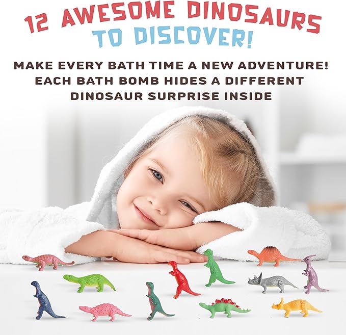 Bath Bombs for Kids with Surprise Toys Inside (Full Gift Set - Diffusers Included)