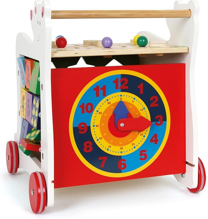 Small Foot Design Small Foot Wooden Toys - Wooden Baby Bear Walker