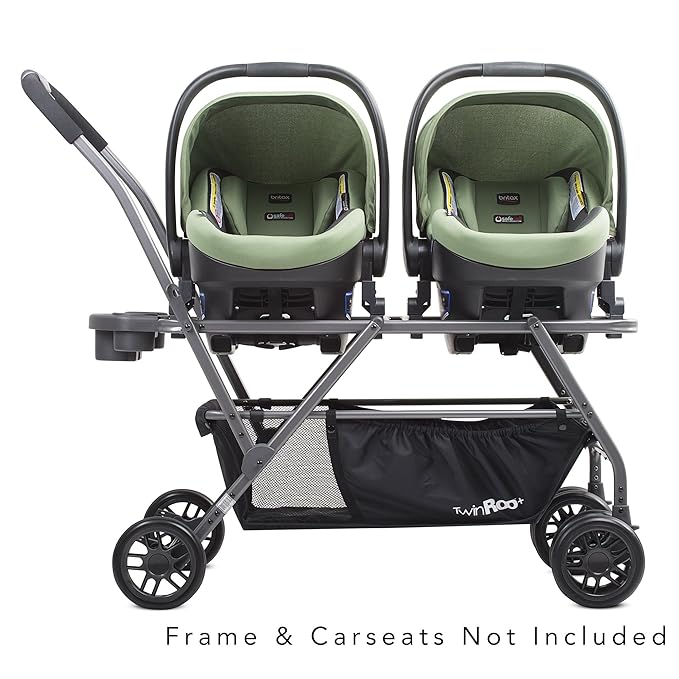 Joovy Twin Roo+ Car Seat Adapter, Britax/BOB