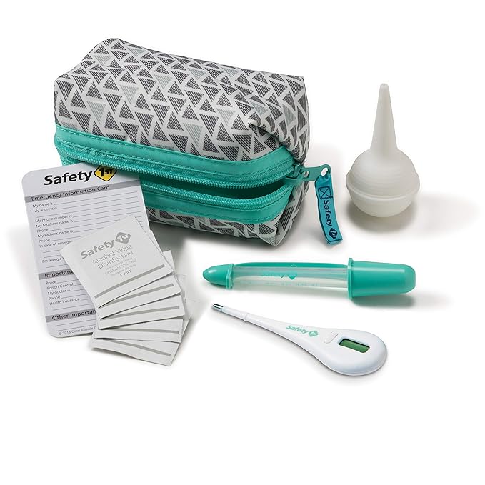 Safety 1st Healthcare On-The-go Kit, Pyramids Aqua