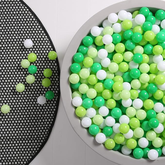 GOGOSO Ball Pit Balls for Toddlers Dogs Baby Boys Girls 2.2Inch Plasticball Toys for Kid Play Tent Birthday Slides Party Decor 50 100 170 200 500 1000