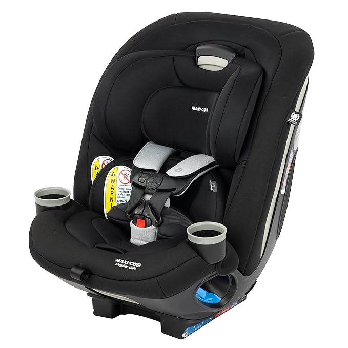 Maxi-Cosi Magellan LiftFit Convertible Car Seat, 5-in-1, Converts from Rear Facing Car Seat to Forward Facing Car Seat and Booster Car Seat, (5-100 lbs), From Birth to 10 Years, Essential Black