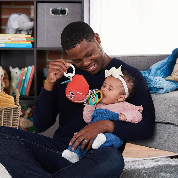 Lamaze Archer The Apple Clip & Go Baby Toy