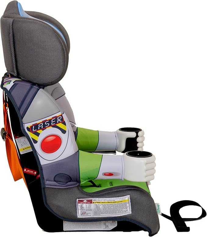 KidsEmbrace 2-in-1 Car Seat | Forward-Facing Harness (26.5–65 lbs) & Booster Mode (40–100 lbs) | Latch | Premium Fit with Multi-Position Headrest, Harness & Recline