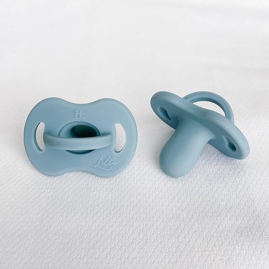 The Lullie Pacifier 3-24 Months (Peek-A-Blue)