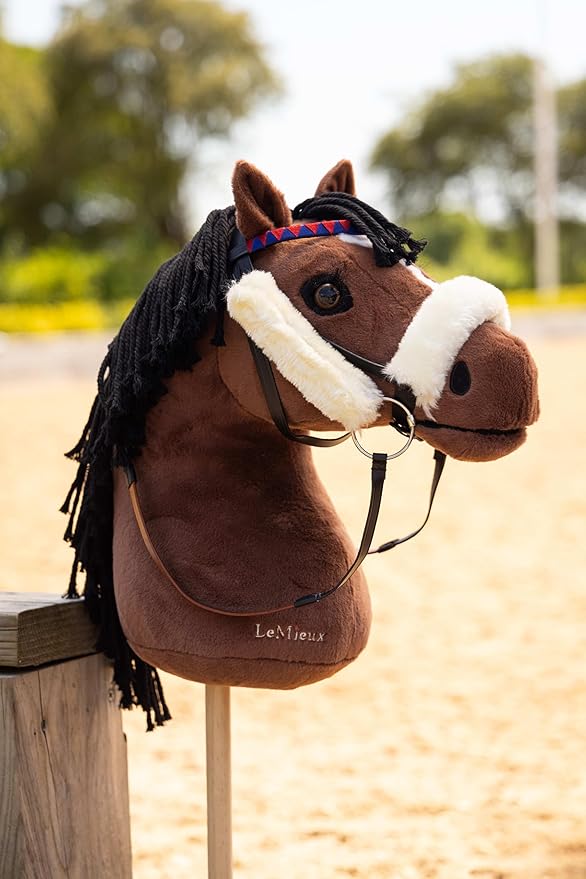 LeMieux Hobby Horse Chancer - Detachable Pole - Realistic Head - Perfect for Kids
