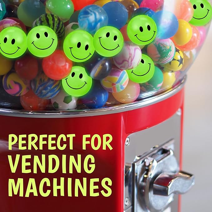 Playbees Glow in The Dark Bouncy Balls Bulk for Kids Super Bouncy Small Balls 1 inch for Kids Vending Machines Goodie Bag Stuffers for Boys and Girls