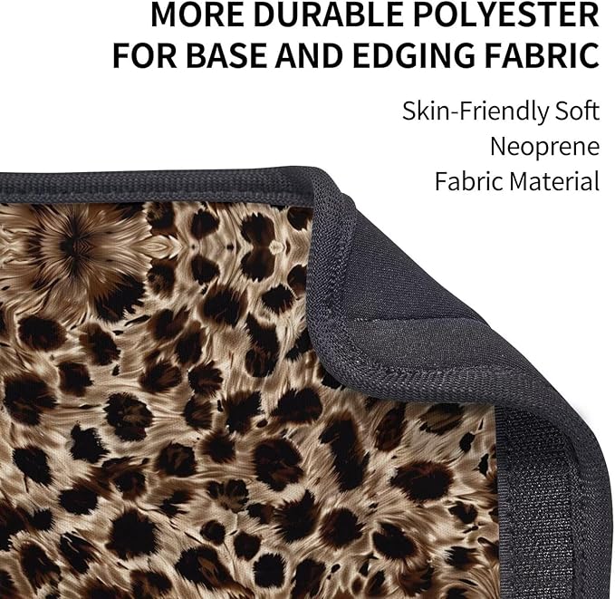 Soft Auto Seat Belt Cover Leopard Cheetahs Safety Strap Cover Seatbelt Shoulder Pad Cushions 2 PCS for A More Driving Universal Fit for All Cars and Backpack Cheetah Animal Seat Belt Cushion