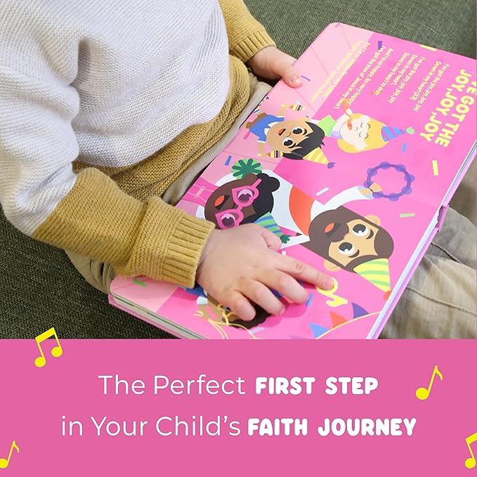 Jesus Loves Me - Christian Sound Book | Music Books for Toddlers | Religious Toys | Gift for Easter, Christmas, Birthday, Baby Music