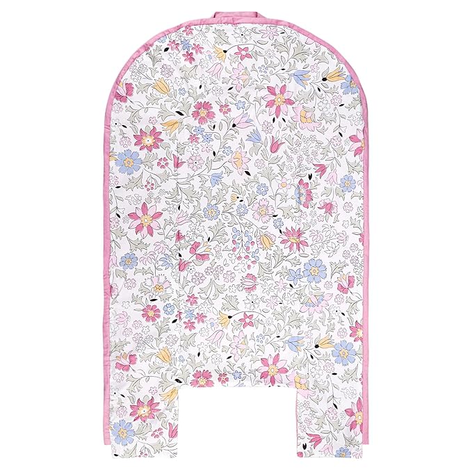 Baby Lounger Cover, Cotton Newborn Nest Cover, Baby Lounger Replacement Cover, Soft & Breathable, Reversible & Adjustable, Purple(Cover Only)