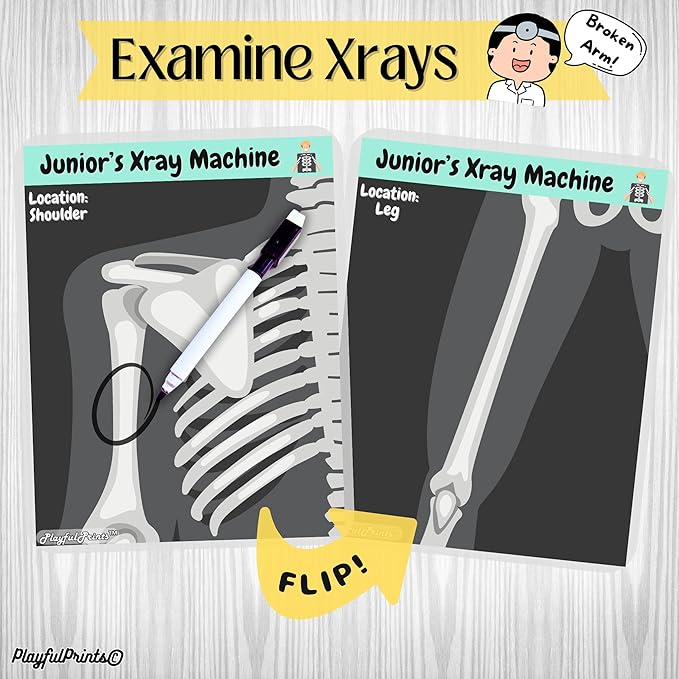PlayfulPrints Doctor Kit For Kids, Kids Doctor Playset, Doctor Toys, Play Doctor Set For Kids, Toy Doctor Kit, Kids Dr Kit, Doctor Toy, Dr Toys, Kids Dr Set, Medical Kit For Kids and Toddlers