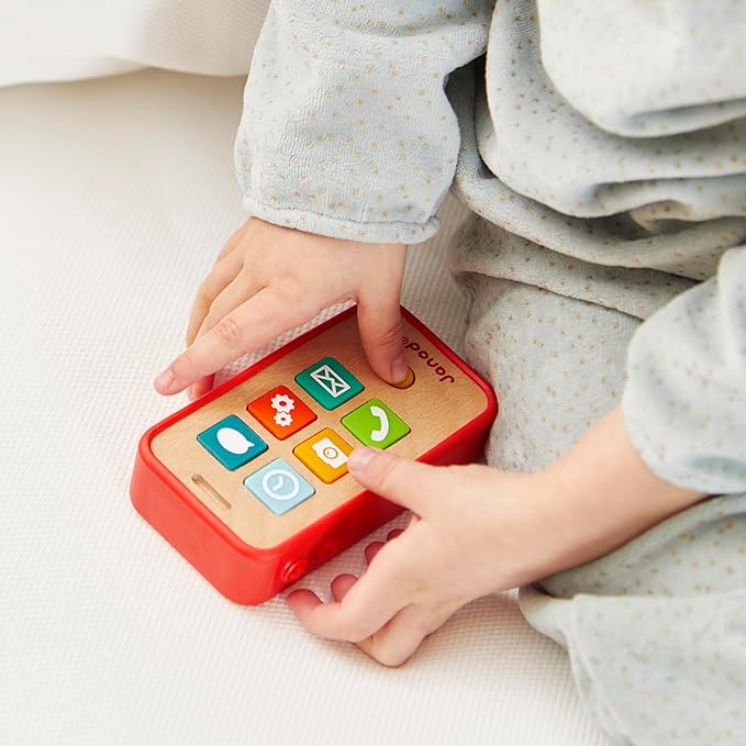 Janod Pretend Play Sound Telephone - Ages 18 Months+ - J05334