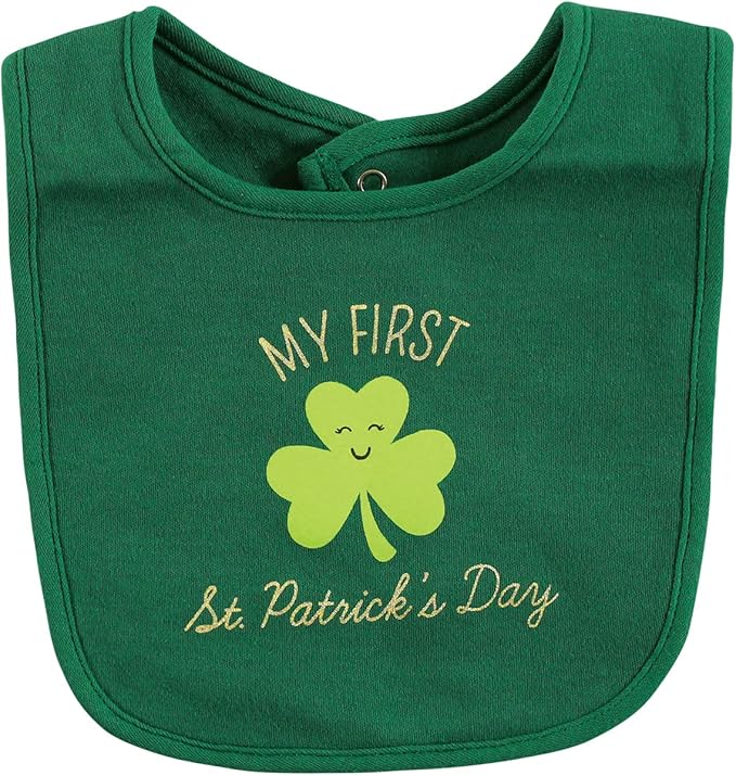 Hudson Baby Unisex Baby Cotton Bib and Headband Set