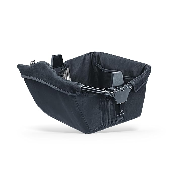 Chicco Corso Flex Infant Car Seat Adapter/Basket for Corso Flex Convertible Stroller, Compatible with Any Chicco Infant Car Seat, Black/Black