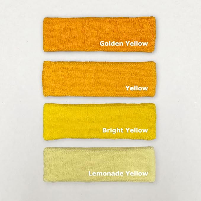 COUVER Baby Infant Terry Solid Color Headband/Terry Cloth Head Band - 4 Pieces