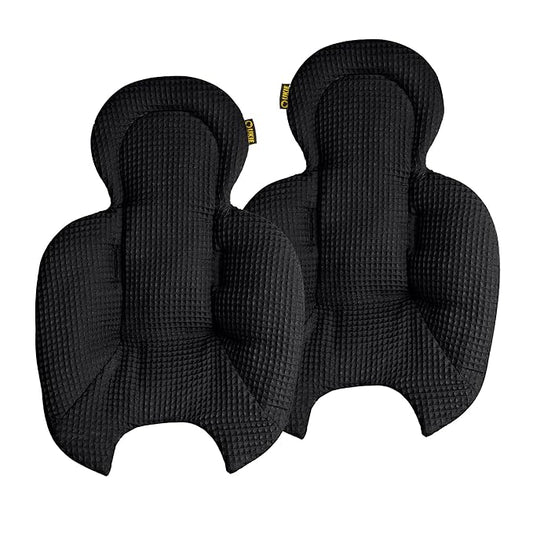Ukje Swing Insert Rocker Cover Compatible with 4moms mamaRoo 5 Rockaroo Swing, Swing Accessories with Reversible Design, Easy to Install, Handmade in Europe - Black