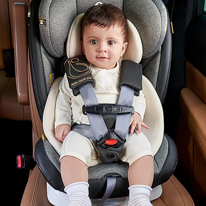 Innokids Head and Body Support Pillow and Car Seat Strap Cover Set