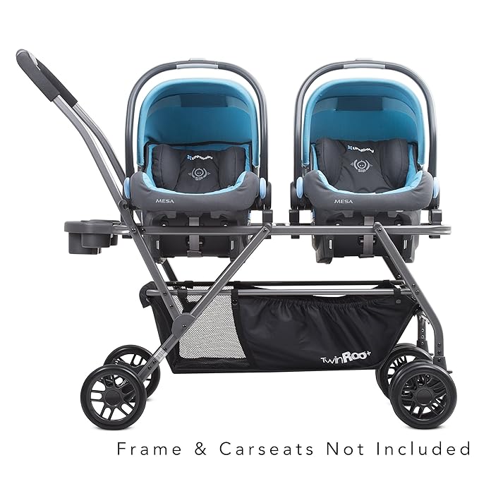Joovy Twin Roo+ Car Seat Adapter, UPPAbaby