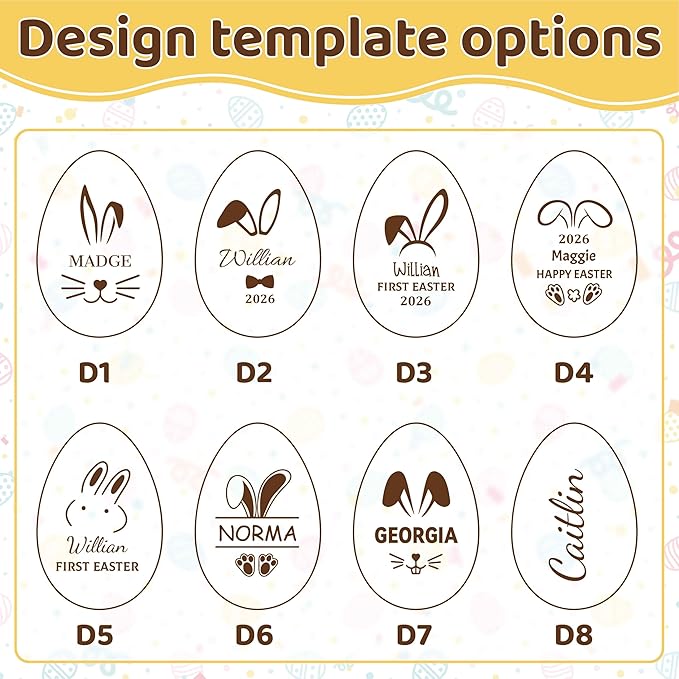 Eggs Musical Shakers, Personalized Easter Wooden Egg 2026, Wooden Easter Eggs, First Easter Gifts for Baby, Easter Gift for Kids, Birthday Gift Idea