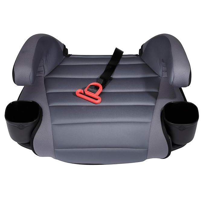 Safety 1st Grow and Go 2-in-1 Booster Car Seat with ComfortWings, Converts High-Back to Backless, 19" Wide, Fits 3 Across, Lightweight, Foldable, Easy-Clean, Cup Holders, 40-100 lbs, Beach Wave