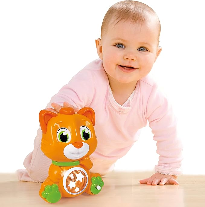 Clementoni Baby 17240 Meau-MIAU The Emotional Cat, Multicoloured