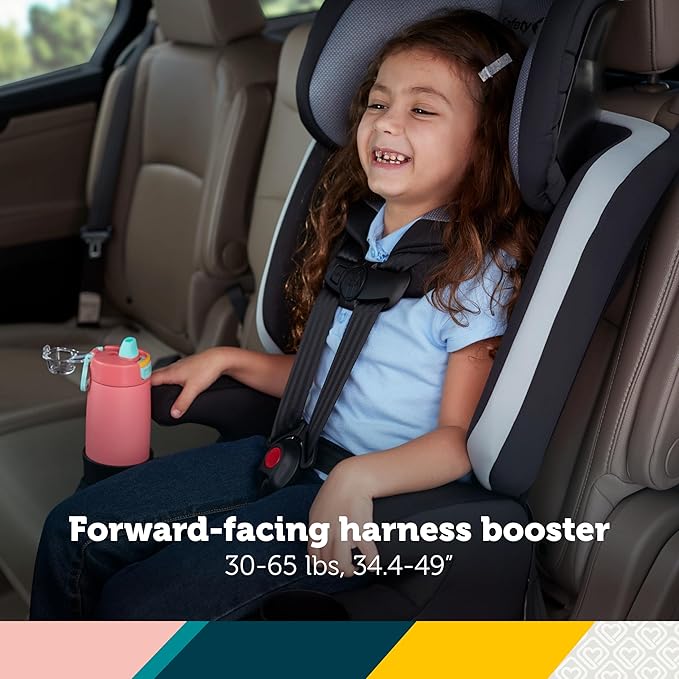 Safety 1st Boost-and-Go 3-in-1 Harness Booster Car Seat, Dunes Edge
