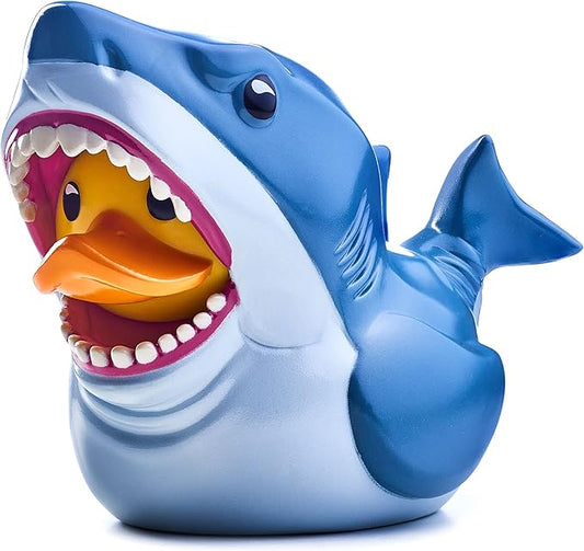 TUBBZ Boxed Edition Bruce The Shark Collectible Vinyl Rubber Duck Figure - Official Jaws Merchandise - TV, Movies & Video Games
