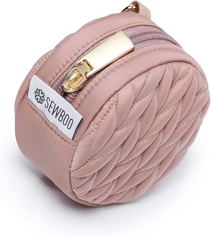 Pacifier Case with Clip and Pouch Cover, Storage for Mom Bag
