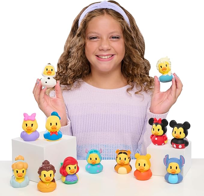 Just Play 3" Rubber Duck Bath Toy - Donald The Duck Collectible