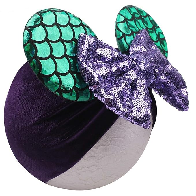 Mouse Ears Headband/Headwrap - Toddler, Baby, Kids upto 4 Years - Party supplies – Mermaid