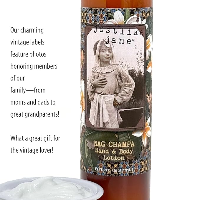 Just Like Jane™ Shea Butter Lotion | 8 fl oz | 8 scents | Scent: Nag Champa