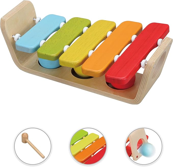 Classic World 2 in 1 Pound & Tap Bench Hammering Toy for 1 Year Baby Toddler Early Learning and Education