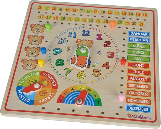 Eichhorn 100005457 "Calendar Teaching Clock
