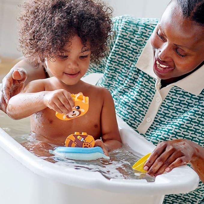 LEGO DUPLO Bath Time Fun: Floating Red Panda 10964 Bath Toy for Babies and Toddlers Ages 1.5 Plus Years Old, Baby Bathtub Water Toys, Easy to Clean